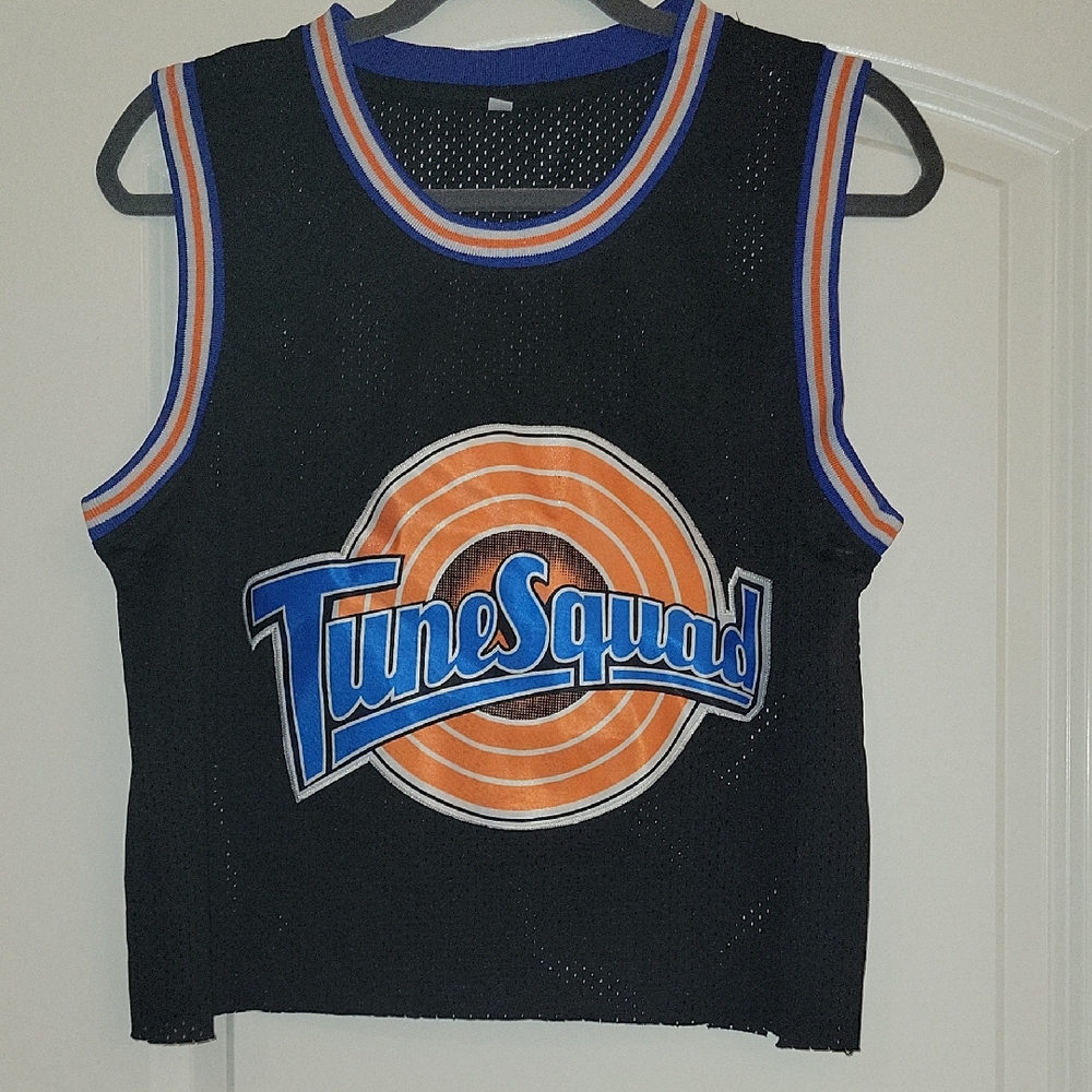 Space Jam Lola Black Tank Top